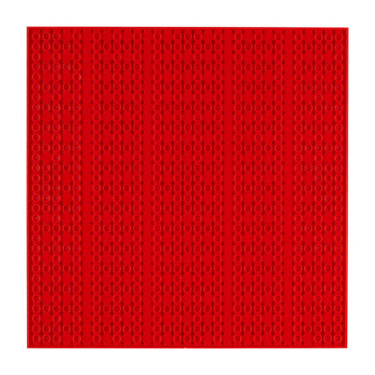 OPEN BRICKS® Bauplatte 32x32 rot/red, Single / Duo Pack - Open Brick Source