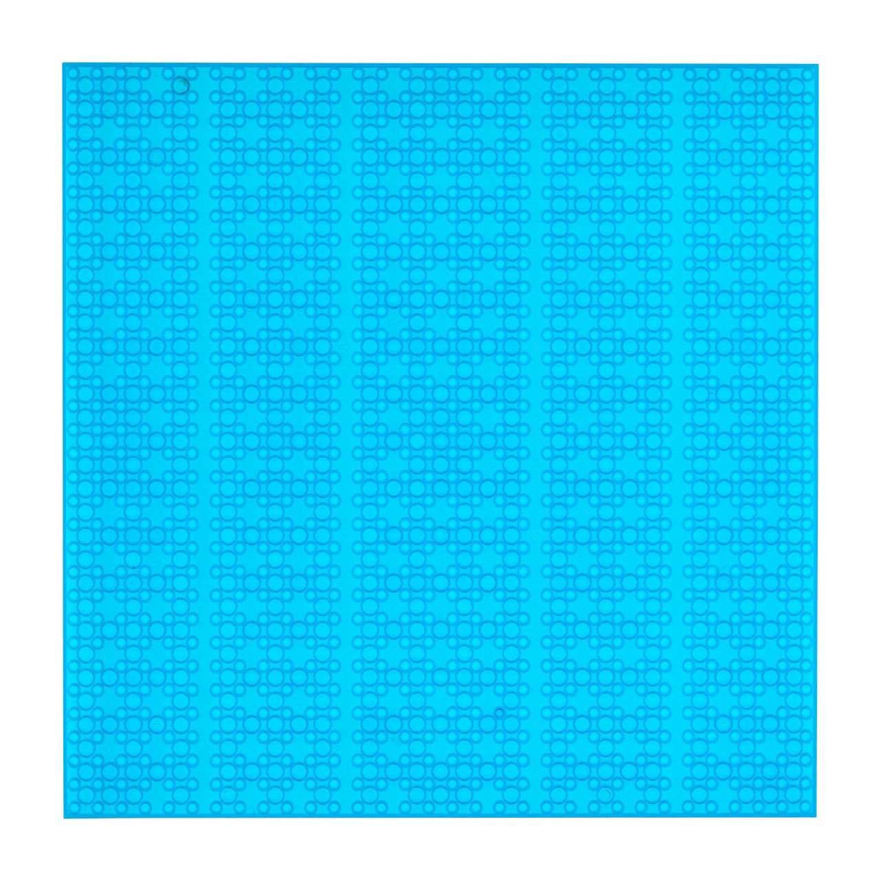 OPEN BRICKS® Bauplatte 32x32 transparent blau/transparent blue, Single / Duo Pack - Open Brick Source
