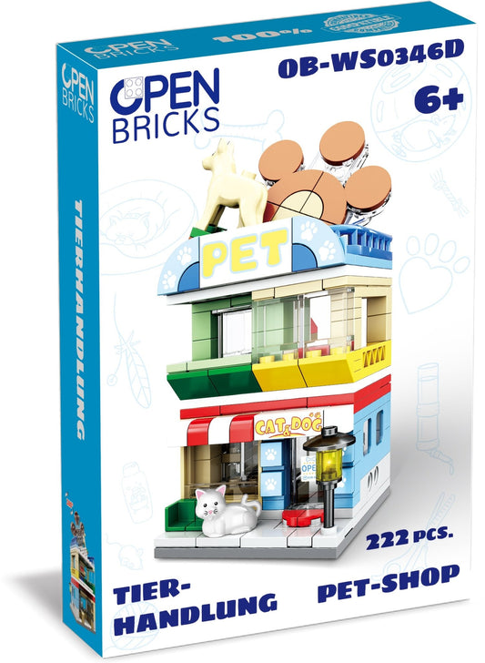 OPEN BRICKS - Tierhandlung (Klemmbaustein - Set) - Open Brick Source