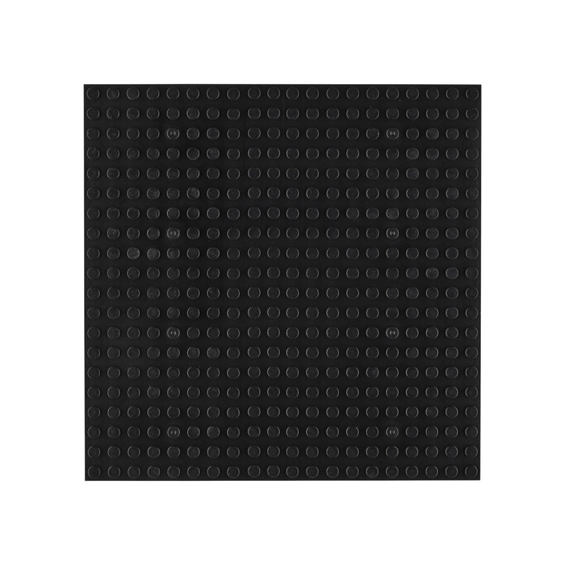 OpenBricks Bauplatte 20x20 schwarz/black, 4 Stück