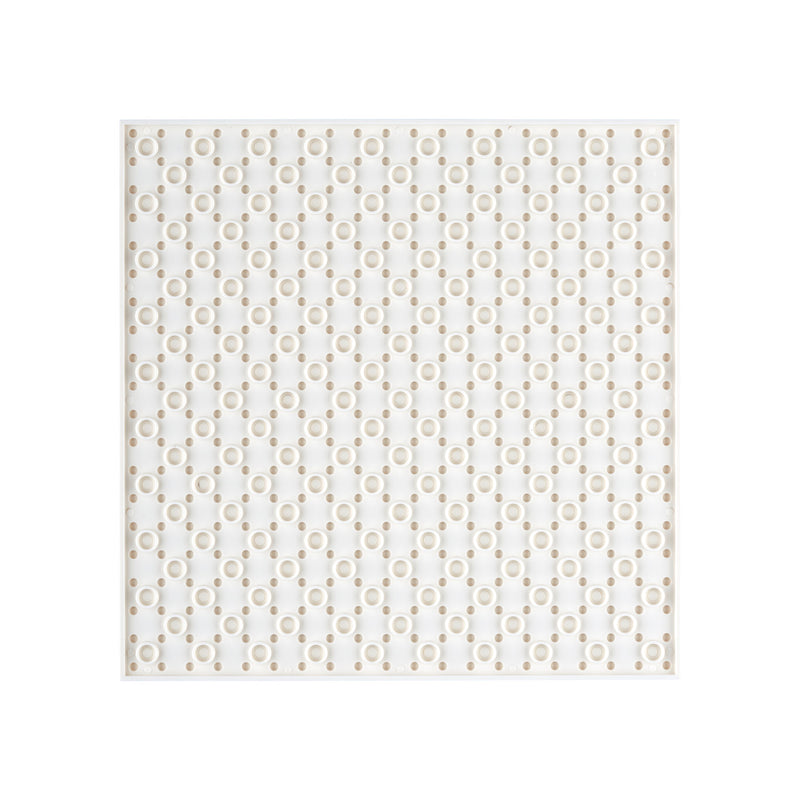 OpenBricks Bauplatte 20x20 weiß/white, 4 Stück