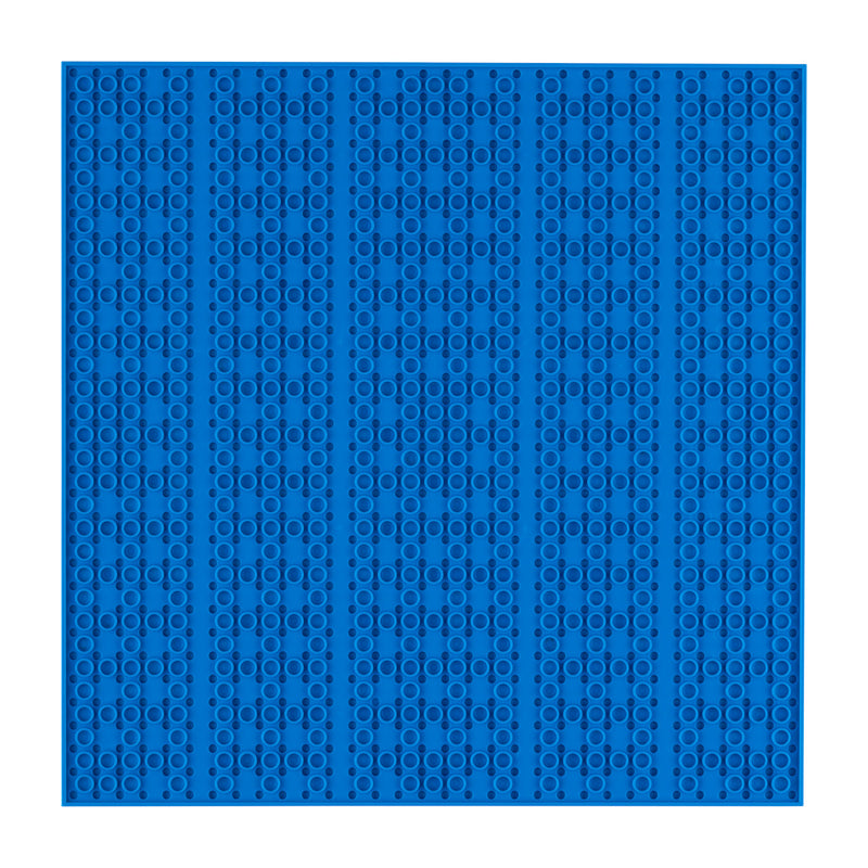 OPEN BRICKS® Bauplatte 32x32 blau/blue, Single / Duo Pack