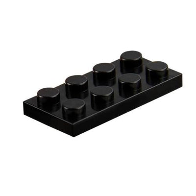 25 x STAX® Connector 2x4 flach - LEGO® - kompatibel (rot oder schwarz) - Open Brick Source
