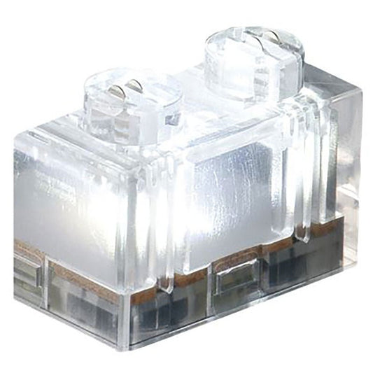 25x LED Brick 1x2 transparent [diverse Farben] - Open Brick Source