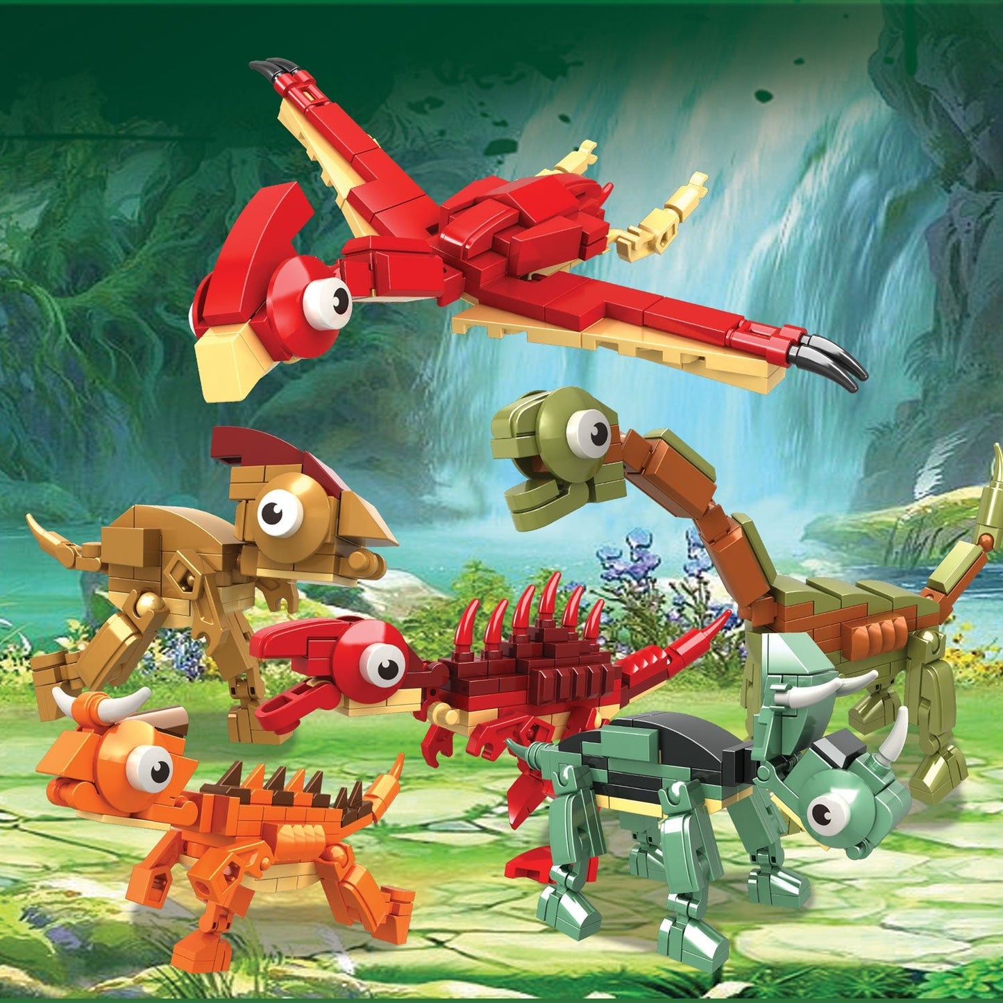 6x Baby Dinos Bundle - Open Brick Source
