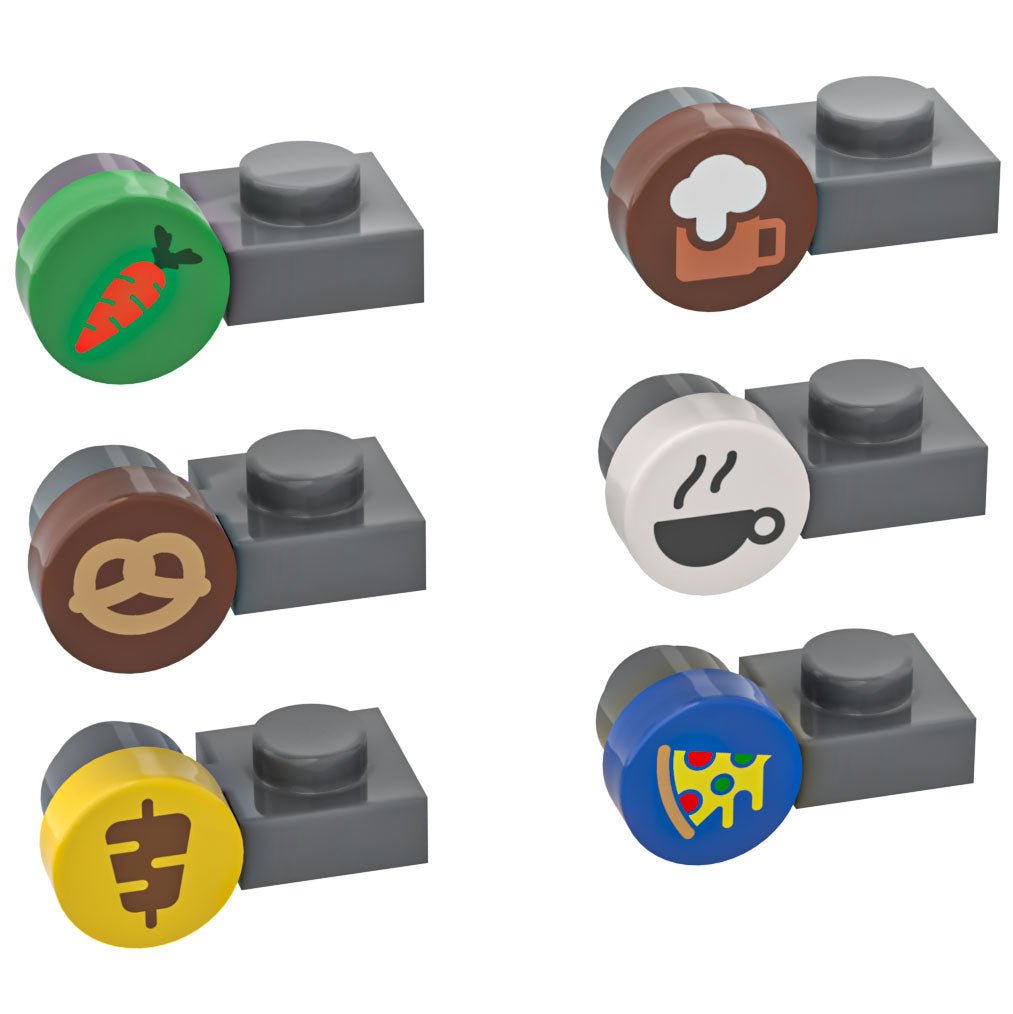 6x Store Signs Food - Open Brick Source