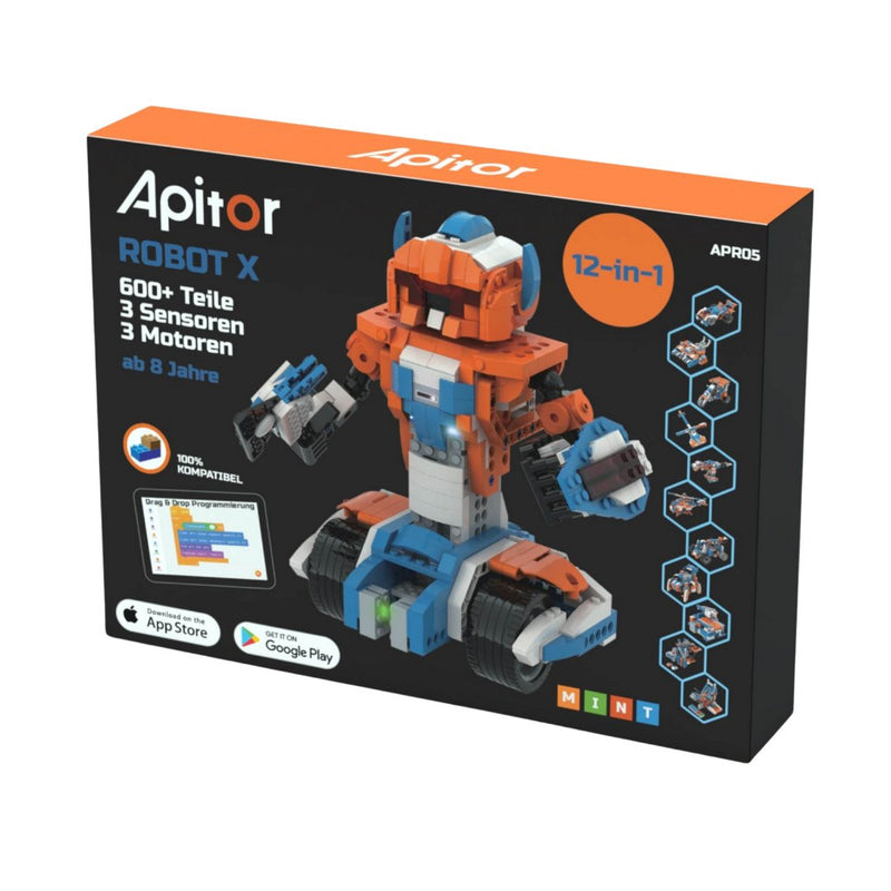 Apitor Robot X (12 - in - 1) - Open Brick Source