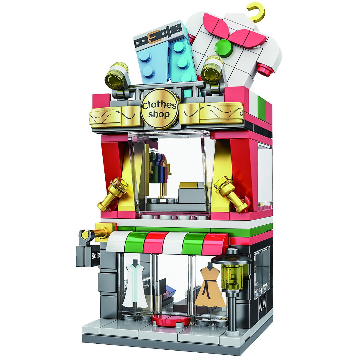 Boutique/Fashion Modular Building 241 Teile - Open Brick Source
