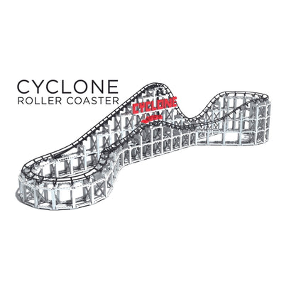 CDX Cyclone Brick Roller Coaster - Open Brick Source
