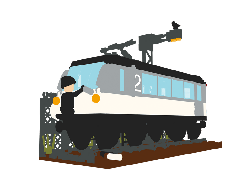 Graffiti Zug GRAFF BRICKS© - Open Brick Source