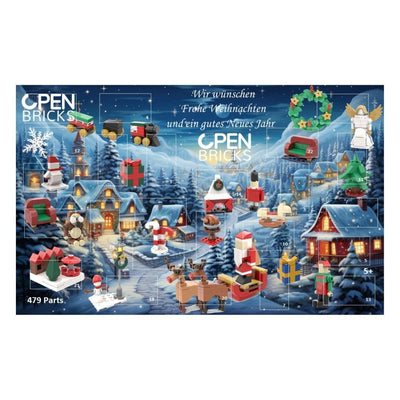 Individueller Adventskalender (479 pcs.) [Stückzahl: ab 1 bis 288 (auf Wunsch auch mehr) Sets] - Open Brick Source