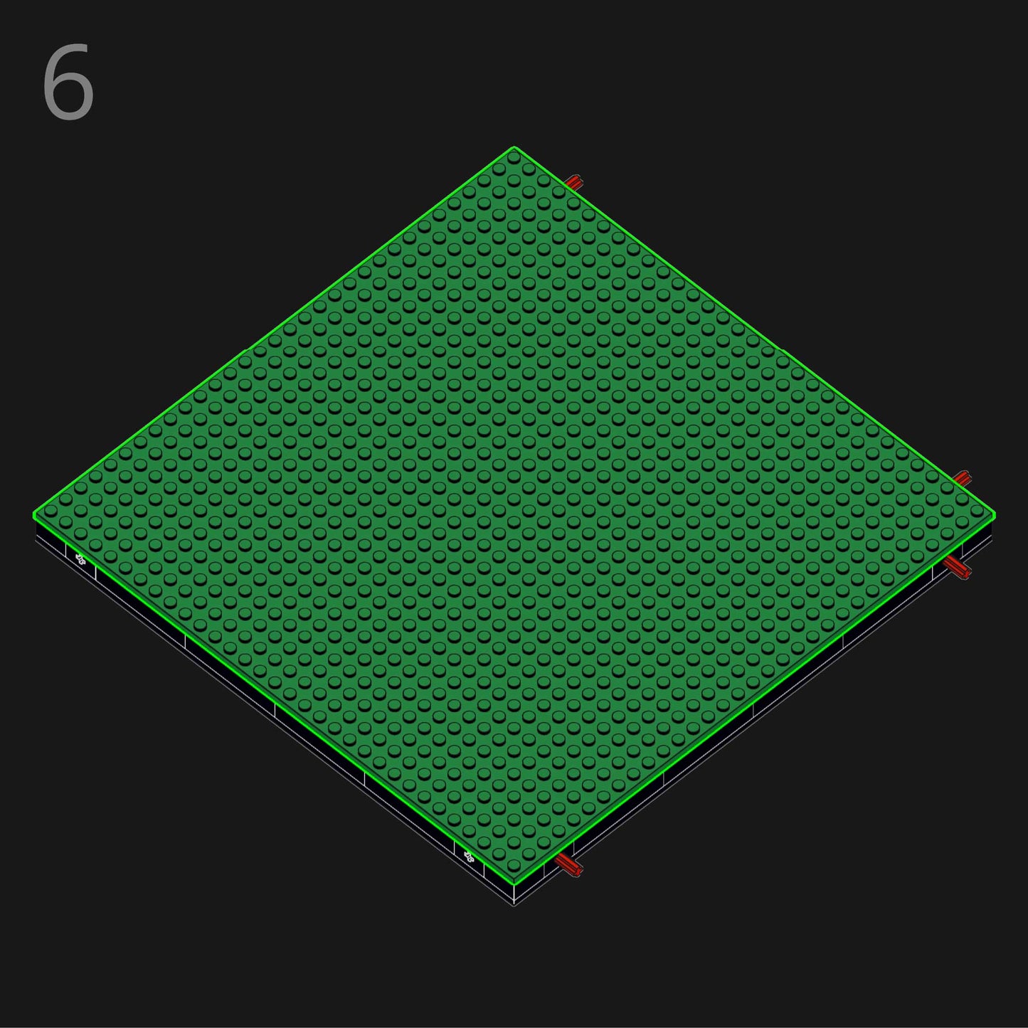 Modular Baseplate - Open Brick Source