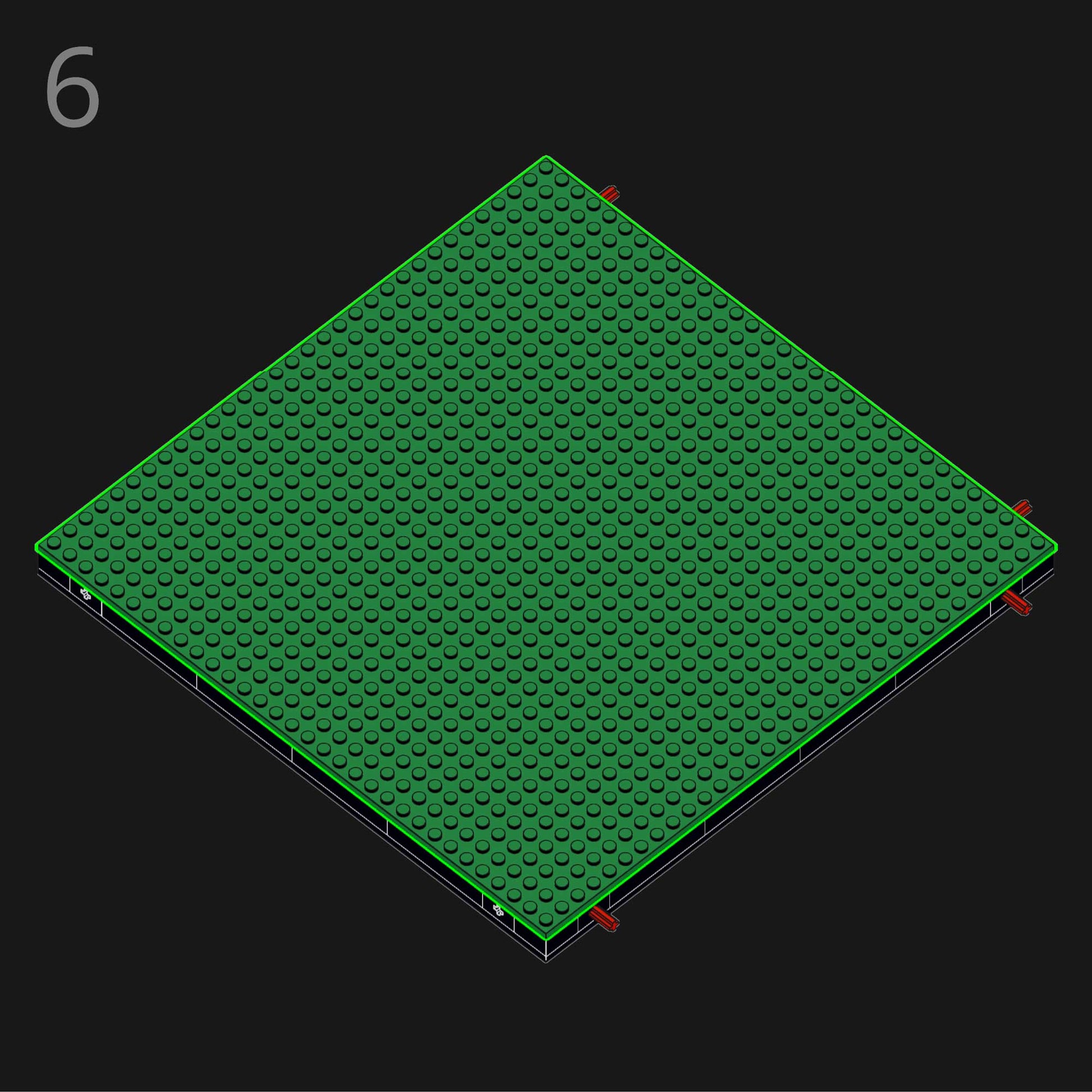 Modular Baseplate - Open Brick Source