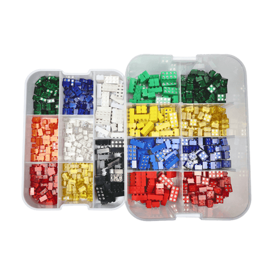 Modulare Aufbewahrungsbox 2 - lagig mit Facheinteilung - Open Brick Source