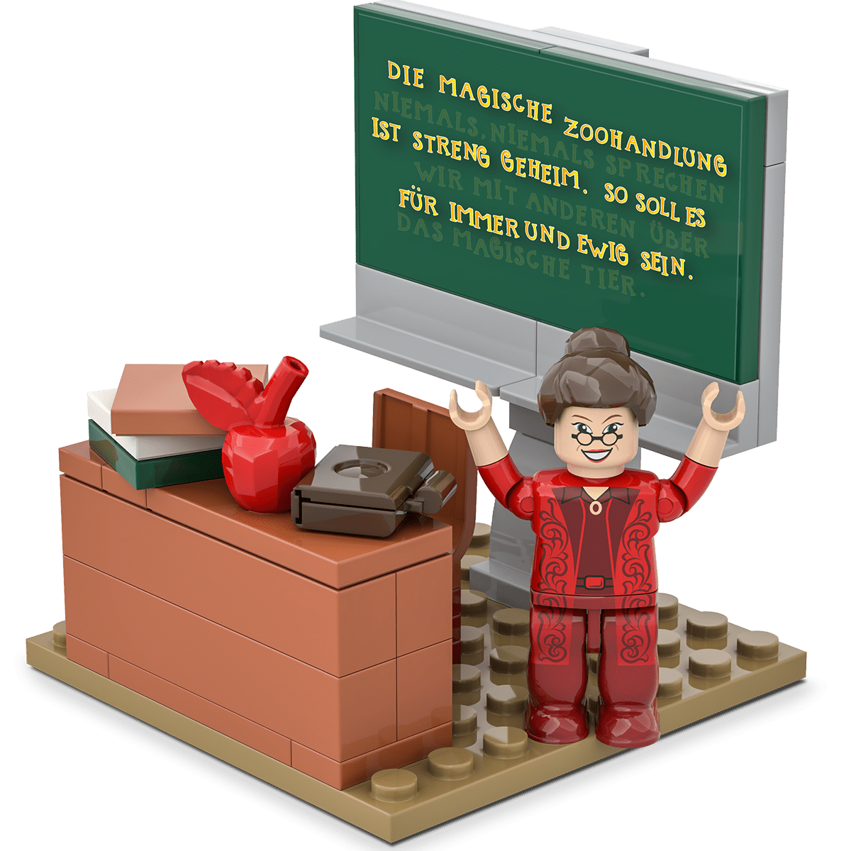 Mrs. Cornfield - Back to School - Open Brick Source