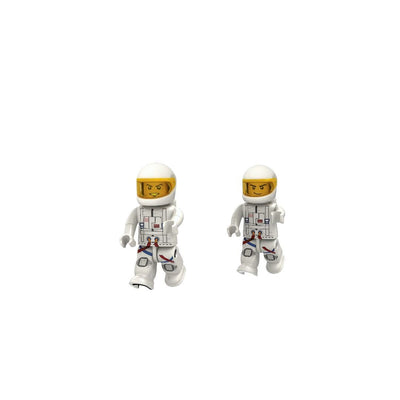 OPEN BRICKS - Astronauten (Mini Figuren) - Open Brick Source