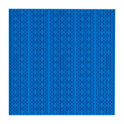 OPEN BRICKS® Bauplatte 32x32 blau/blue, Single / Duo Pack - Open Brick Source