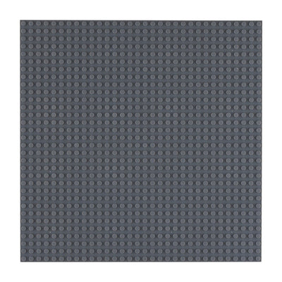 OPEN BRICKS® Bauplatte 32x32 dunkel grau/dark grey, Single/Duo Pack - Open Brick Source