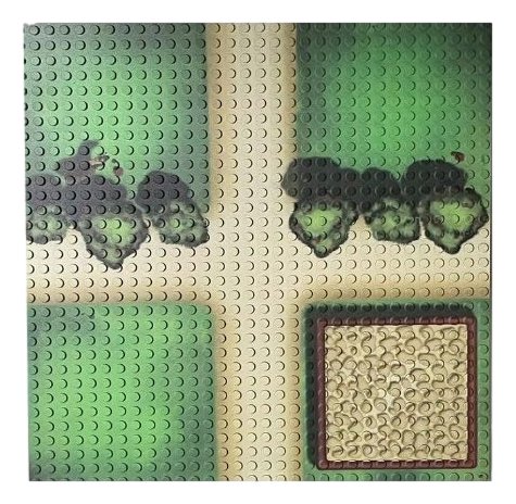 OPEN BRICKS® Bauplatte 32x32 farm lanes [Duo Pack] - Open Brick Source