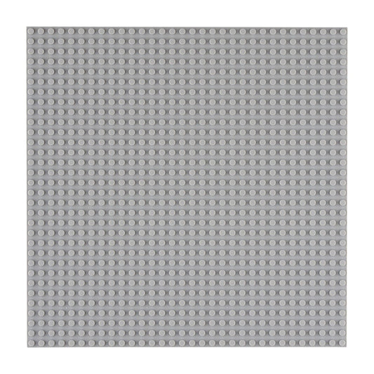 OPEN BRICKS® Bauplatte 32x32 hell grau/light grey, Single/Duo Pack - Open Brick Source