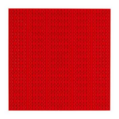 OPEN BRICKS® Bauplatte 32x32 rot/red, Single / Duo Pack - Open Brick Source