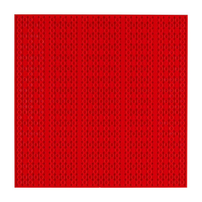 OPEN BRICKS® Bauplatte 32x32 rot/red, Single / Duo Pack - Open Brick Source