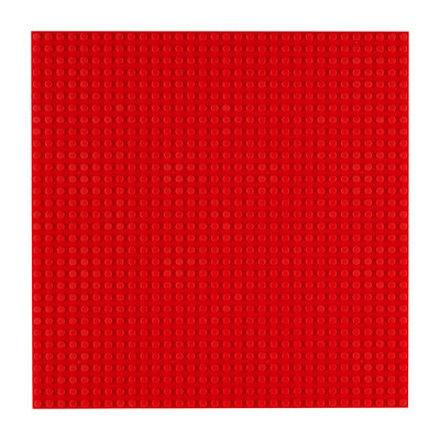 OPEN BRICKS® Bauplatte 32x32 rot/red, Single / Duo Pack - Open Brick Source