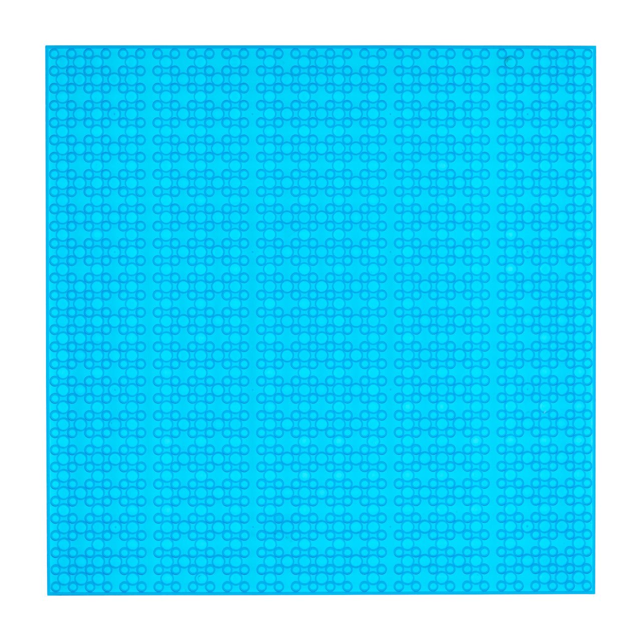 OPEN BRICKS® Bauplatte 32x32 transparent blau/transparent blue, Single / Duo Pack - Open Brick Source