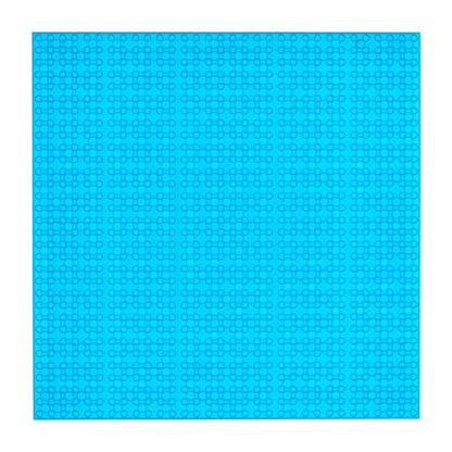 OPEN BRICKS® Bauplatte 32x32 transparent blau/transparent blue, Single / Duo Pack - Open Brick Source