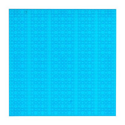 OPEN BRICKS® Bauplatte 32x32 transparent blau/transparent blue, Single / Duo Pack - Open Brick Source