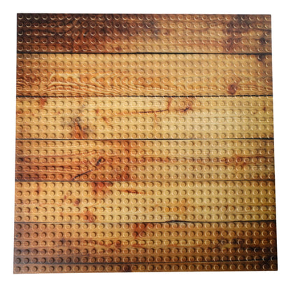 OPEN BRICKS® Bauplatte 32x32 wooden floor [Duo Pack] - Open Brick Source