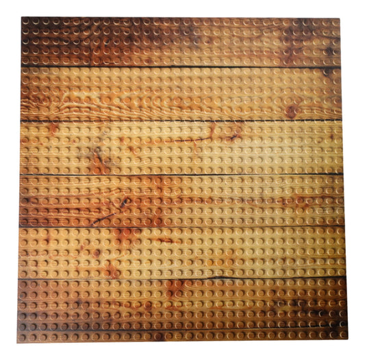 OPEN BRICKS® Bauplatte 32x32 wooden floor [Duo Pack] - Open Brick Source