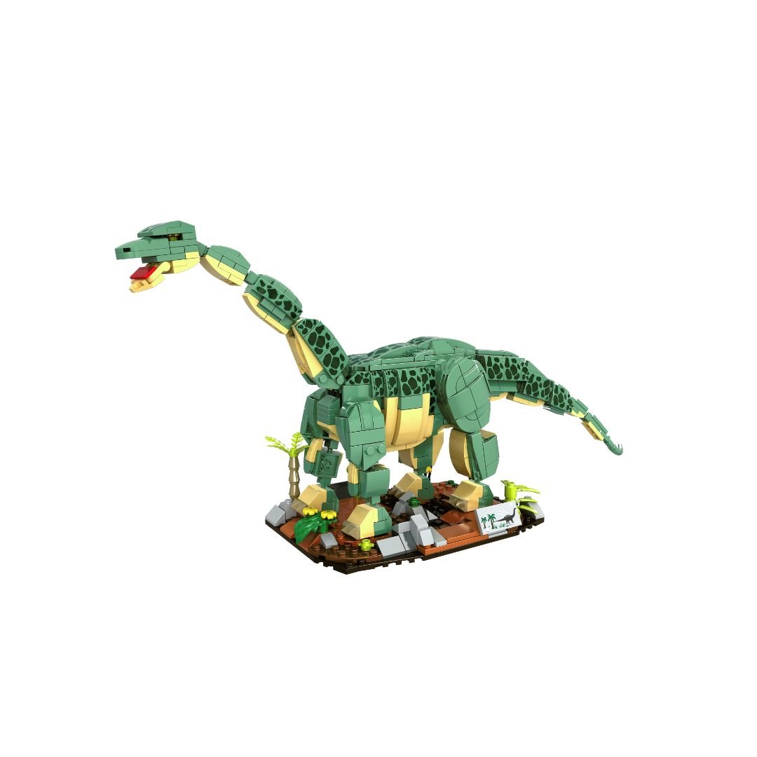 OPEN BRICKS - Brontosauraus (Klemmbaustein-Set) – Open Brick Source