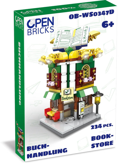 OPEN BRICKS - Buchladen (Klemmbaustein - Set) - Open Brick Source