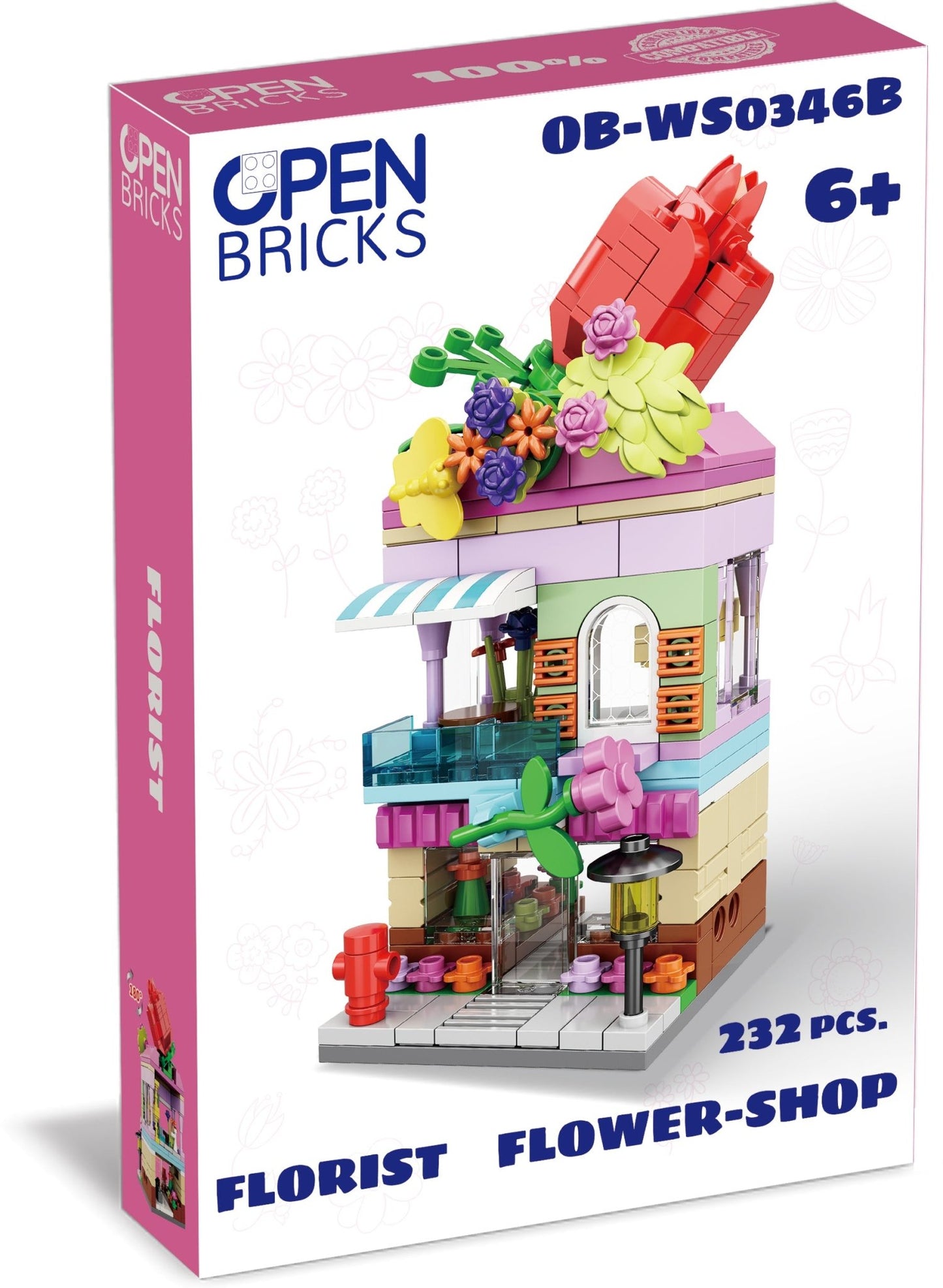 OPEN BRICKS - Florist (Klemmbaustein - Set) - Open Brick Source