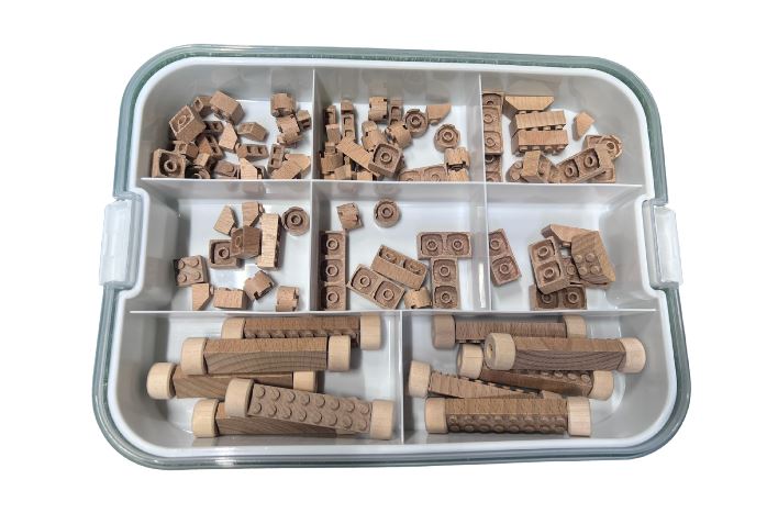 OPEN BRICKS - Holzbausteine (300 pcs.) - Open Brick Source