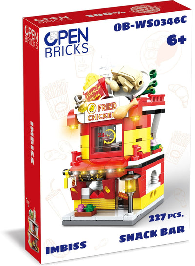 OPEN BRICKS - Imbiss (Klemmbaustein - Set) - Open Brick Source