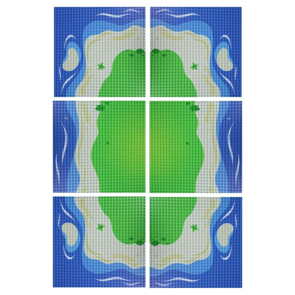 OPEN BRICKS® Island 32x32 - Bauplatten [Größe wählbar] - Open Brick Source