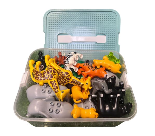 OPEN BRICKS JUNIOR ZOO ANIMALS (32pcs) - Open Brick Source