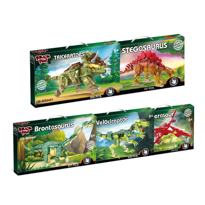 OPEN BRICKS - Primeval Creatures (5 Klemmbaustein - Dinosaurier) - Open Brick Source
