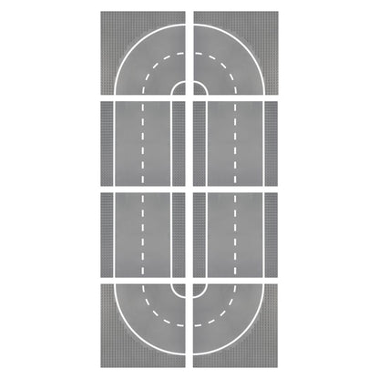 OPEN BRICKS® Racetrack 32x32 - Bauplatten [Größe wählbar] - Open Brick Source