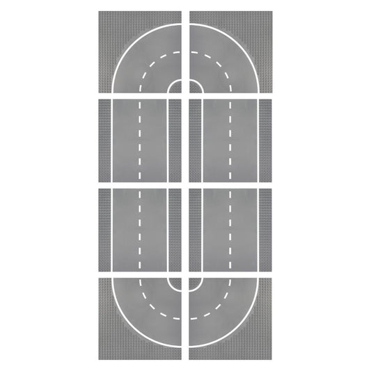 OPEN BRICKS® Racetrack 32x32 - Bauplatten [Größe wählbar] - Open Brick Source