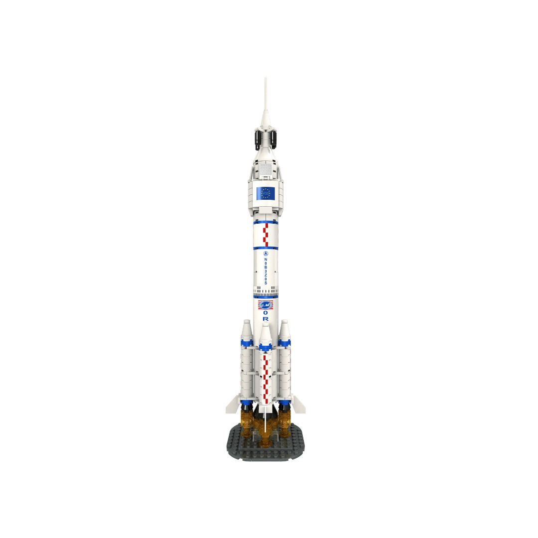 OPEN BRICKS - Rocket (Rakete aus Klemmbausteinen) - Open Brick Source