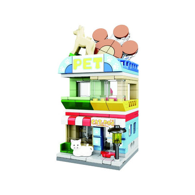 OPEN BRICKS - Shopping Mile (8 Klemmbaustein - Sets) - Open Brick Source