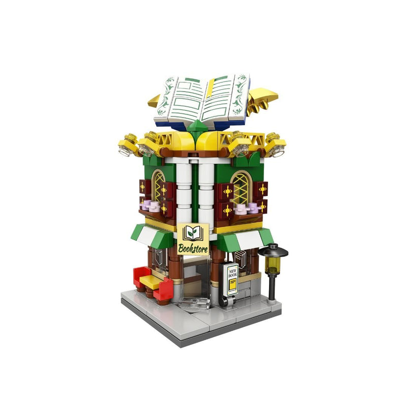 OPEN BRICKS - Shopping Mile (8 Klemmbaustein - Sets) - Open Brick Source