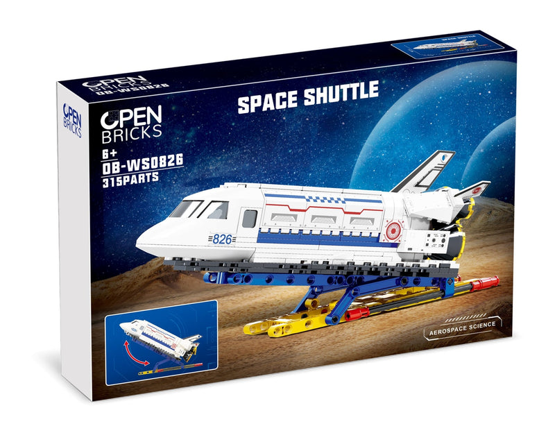 OPEN BRICKS - Space Shuttle (Klemmbaustein - Set) - Open Brick Source