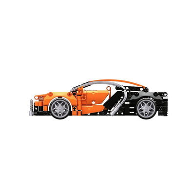 OPEN BRICKS - Sports Car Orange (Klemmbaustein - Sportwagen Technic - Set) - Open Brick Source