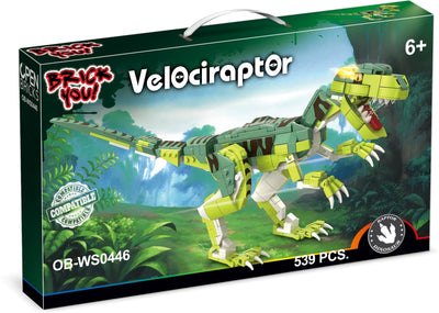 OPEN BRICKS - Velociraptor (Klemmbaustein - Set) - Open Brick Source