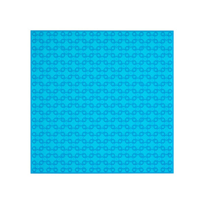 OpenBricks Bauplatte 20x20 transparent blau/ blue, 4 Stück - Open Brick Source