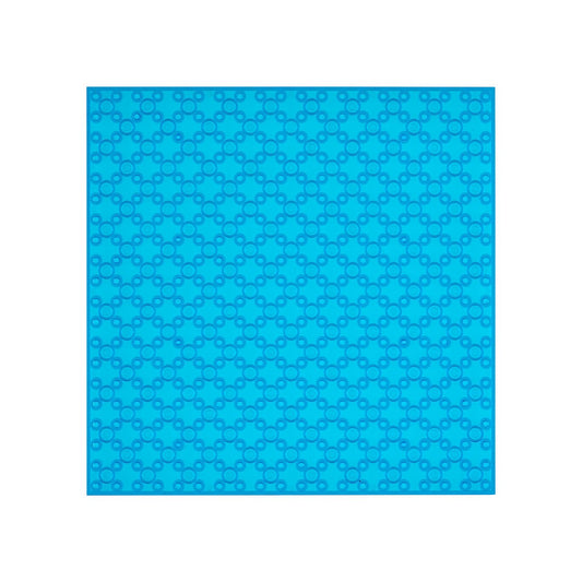 OpenBricks Bauplatte 20x20 transparent blau/ blue, 4 Stück - Open Brick Source